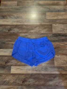 Cloth & Stone Casual Women's Blue Drawstring Shorts size Small